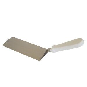 Polar Ware NSF Stainless Steel Spatula Turner T6017 India 8 1/4" x 2 7/8" Blade